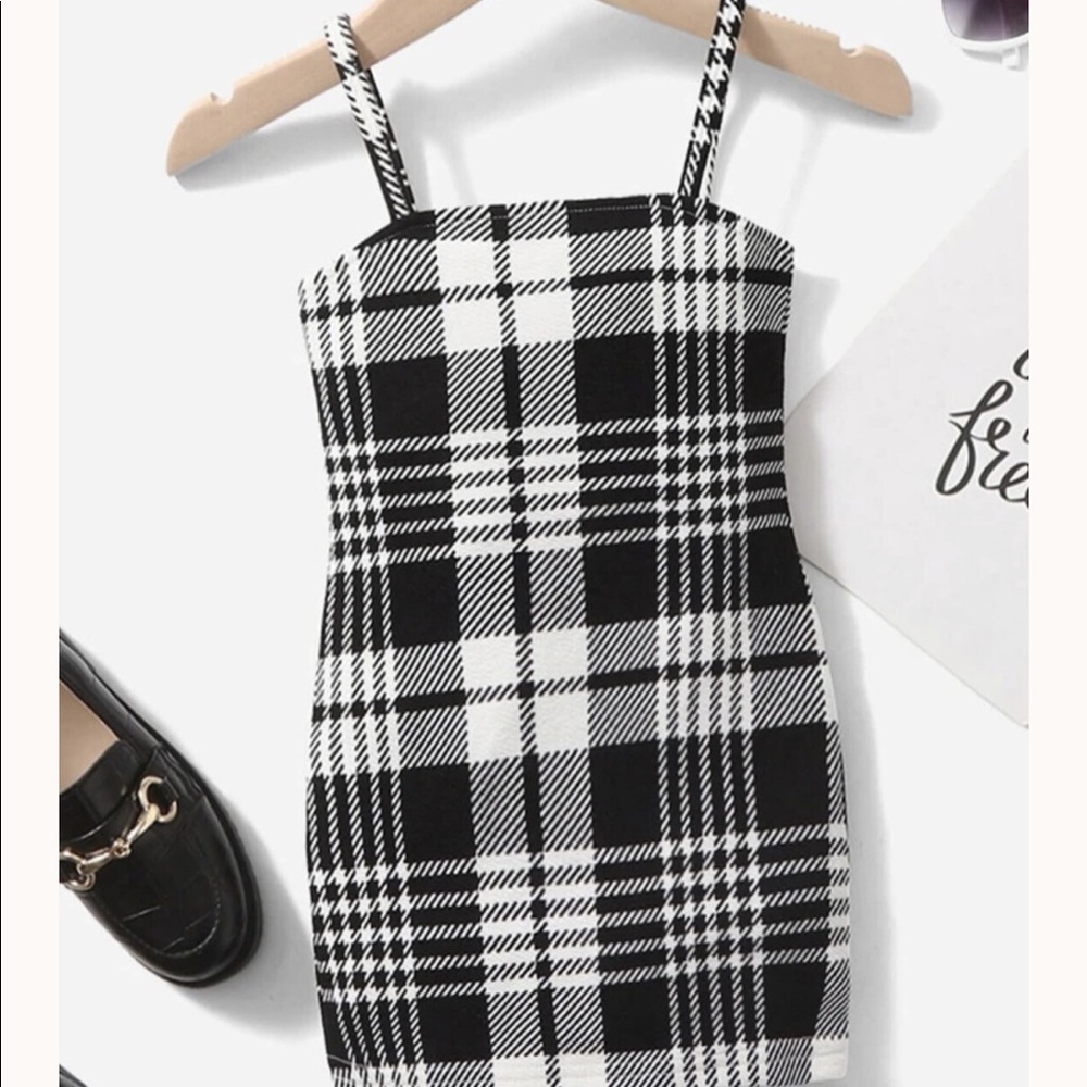 Plaid Cami Dress